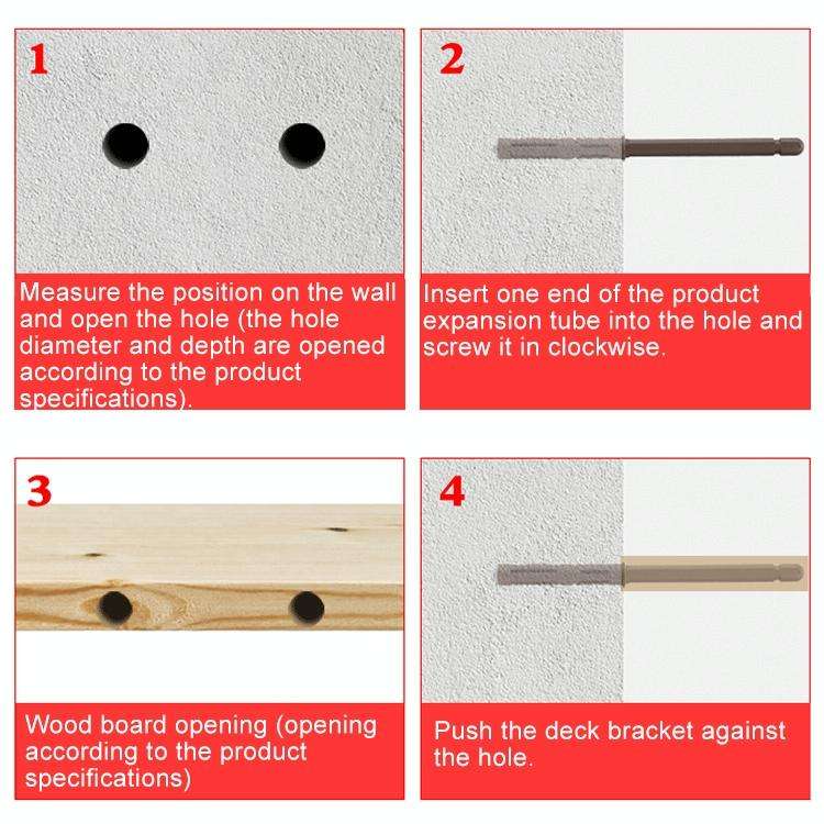 10 PCS Concealed Layer Board Pin Wall Bookshelf Invisible Bulkhead Nail, 10x145mm