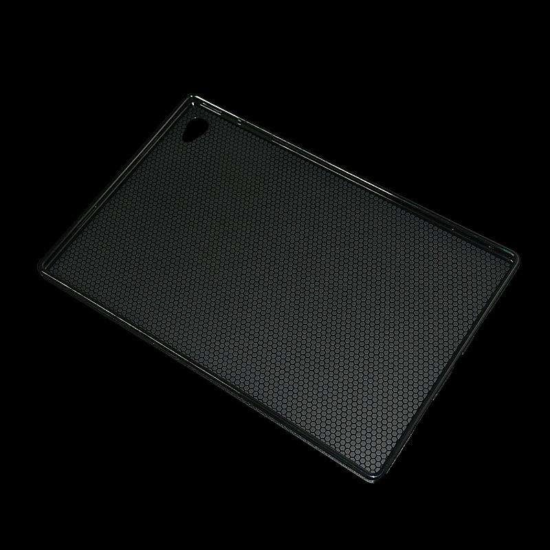 For Blackview Tab 15 / Tab 15 Pro Black Lightweight Matte Tablet Protective Cover Anti-Drop Silic...