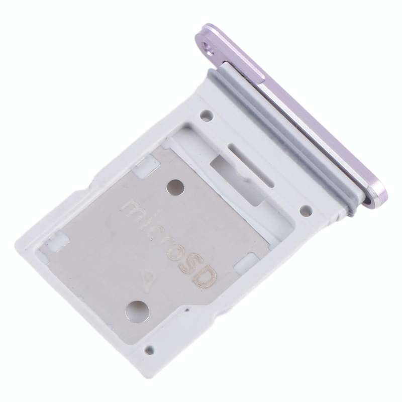 For Samsung Galaxy Tab S9 Ultra 5G SM-X916 Original SIM + Micro SD Card Tray (Purple)