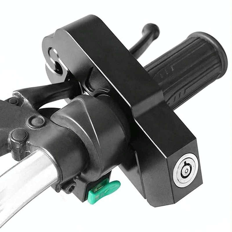 Motorcycle Aluminum Alloy Throttle Handle Lock (Blue)