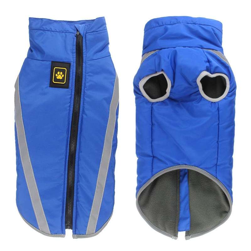BL-677 Autumn And Winter Pet Dog Clothes, Size: XXXXL(Blue)