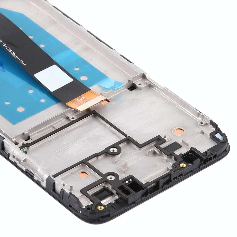 TFT LCD Screen for Motorola Moto E6 Play Digitizer Full Assembly with Frame (Black)