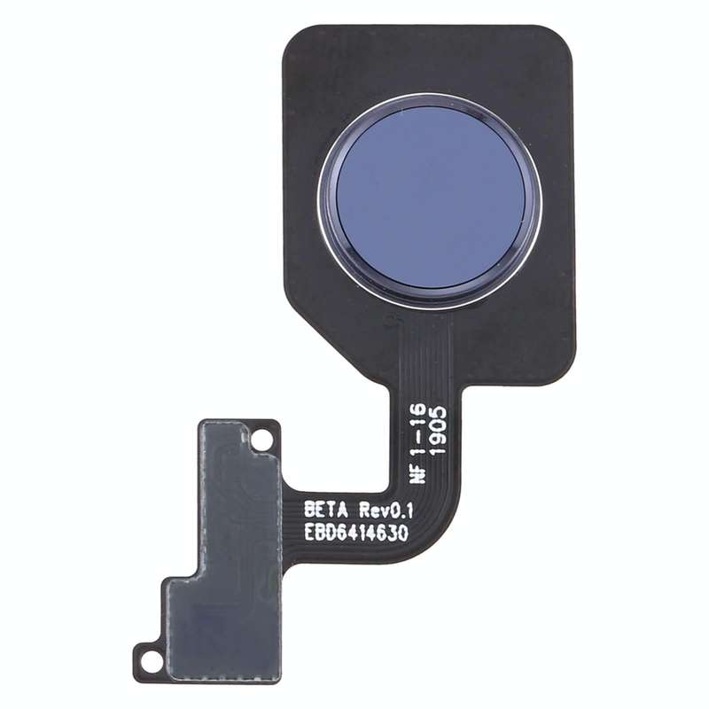 Fingerprint Sensor Flex Cable for LG G8s ThinQ LMG810 LM-G810 LMG810EAW (Black)