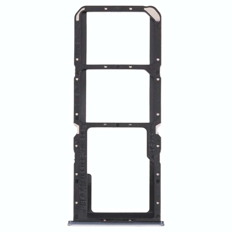 For OPPO A74 5G CPH2197 CPH2263  SIM Card Tray + SIM Card Tray + Micro SD Card Tray (Silver)