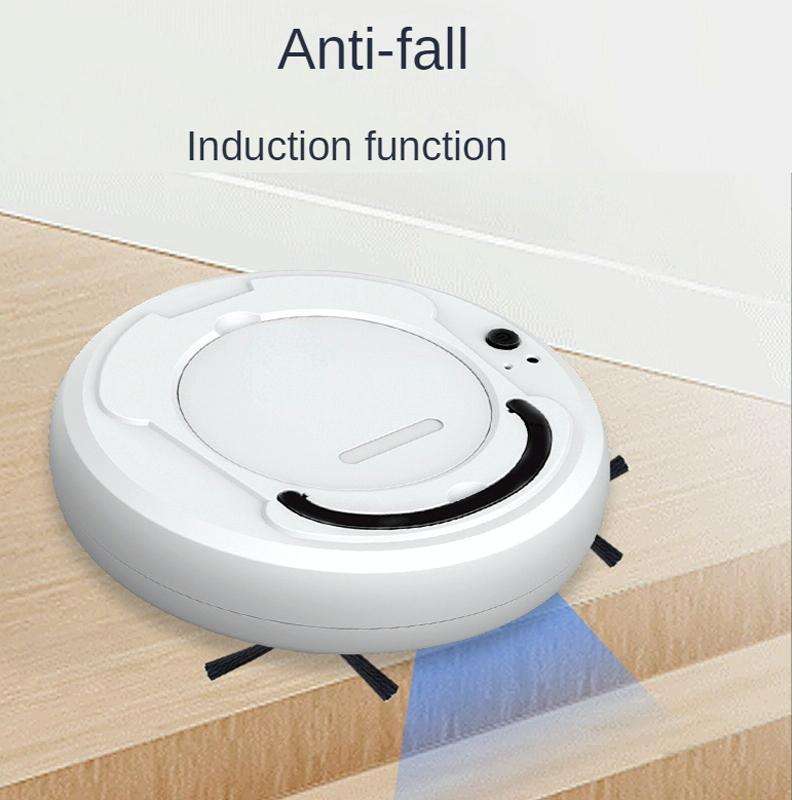 3-in-1 1800pa Smart Cleaning Robot Rechargeable Auto Robotic Vacuum Dry Wet Mopping Cleaner(Gray)