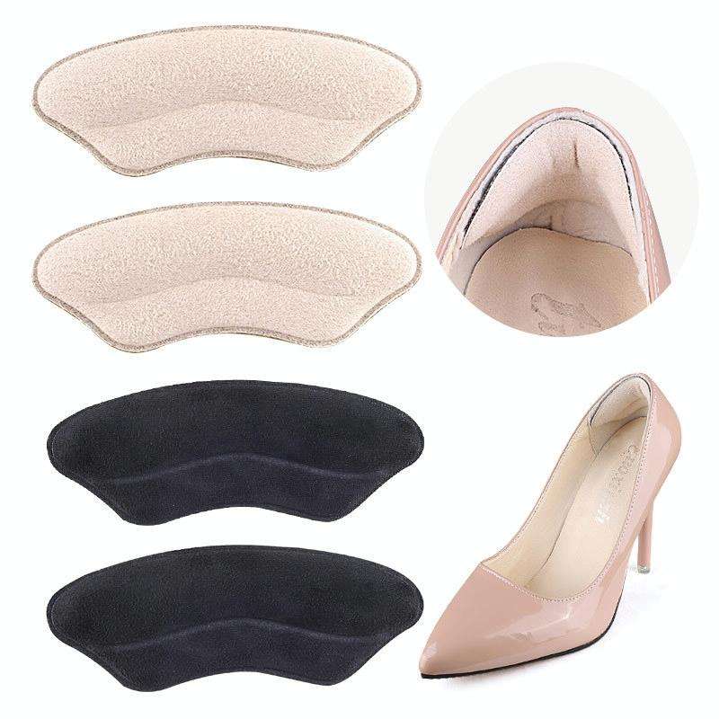 5 Pairs 062 High-heeled Shoes Sponge Soft Anti-abrasion Anti-slip Heel Protective Sticker(Black)
