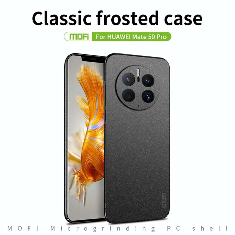 For Huawei Mate 50 Pro MOFI Fandun Series Frosted Ultra-thin PC Hard Phone Case(Green)
