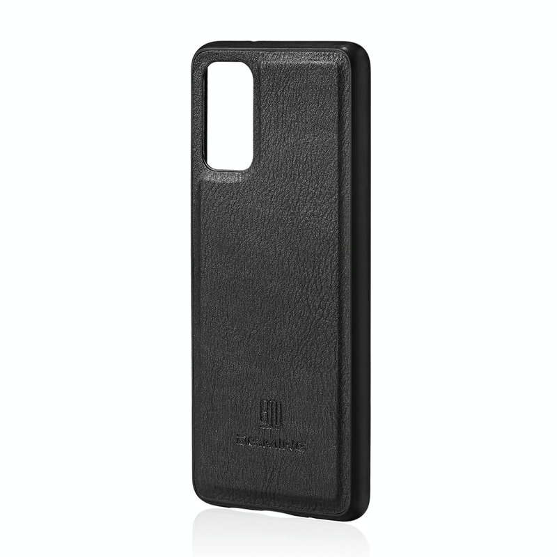 For Galaxy S20 DG.MING Crazy Horse Texture Flip Detachable Magnetic Leather Case with Holder & Ca...