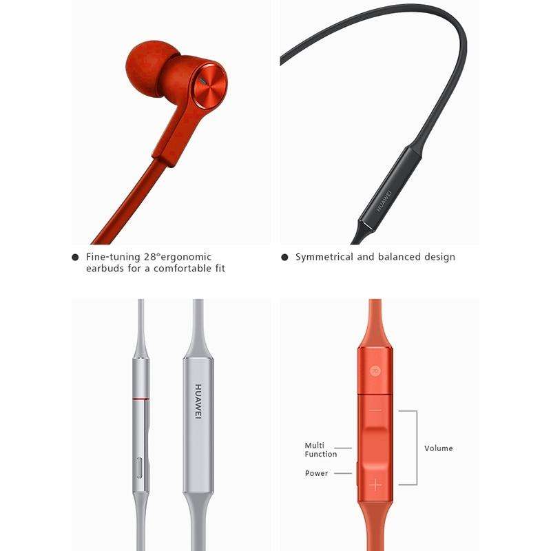Original Huawei FreeLace CM70-C Bluetooth 5.0 Waterproof Hanging Neck Sports In-ear Bluetooth Hea...