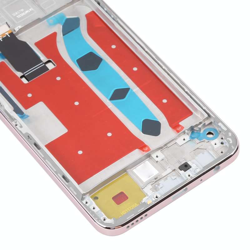 Original LCD Screen for Honor X8 Digitizer Full Assembly with Frame(Pink)