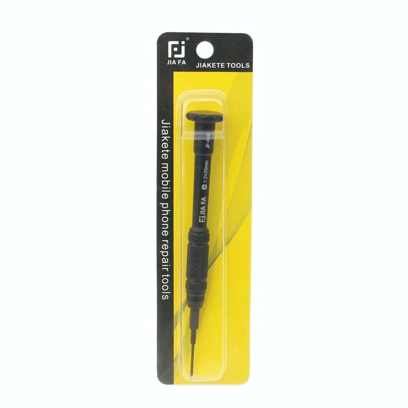 JIAFA JF-619-0.6Y Tri-point 0.6 x 30mm Repair Screwdriver for iPhone X/ 8/ 8P/ 7/ 7P & Apple Watc...