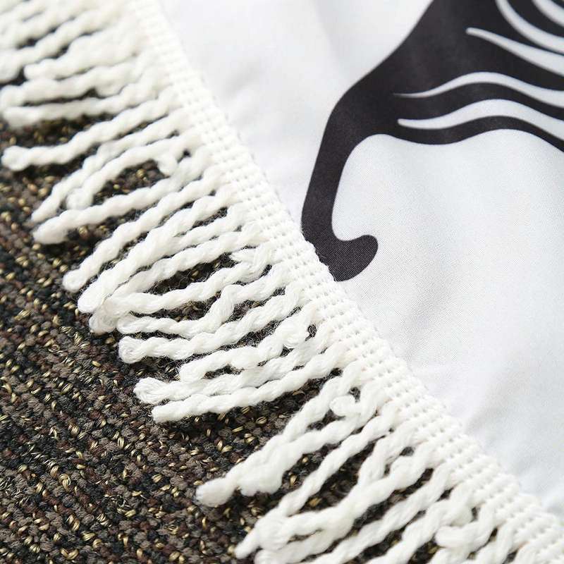 Microfiber Round Summer Bath Towel Sand Beach Towel Shawl Scarf, Size: 150 x 150cm