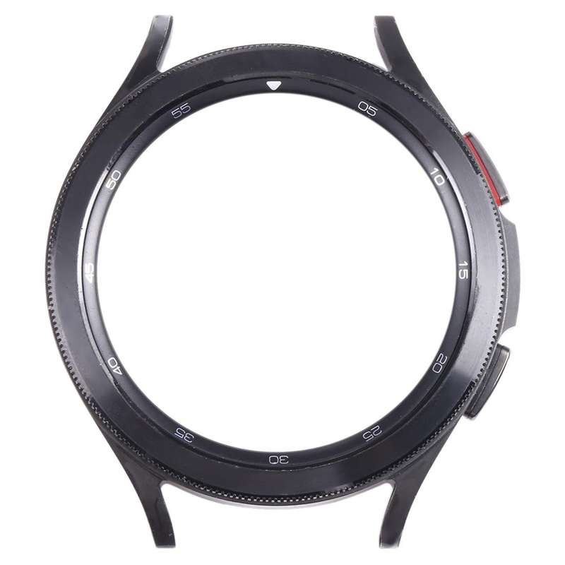 Original LCD Screen Frame Bezel Plate For Samsung Galaxy Watch4 Classic 46mm SM-R890 R895(Black)