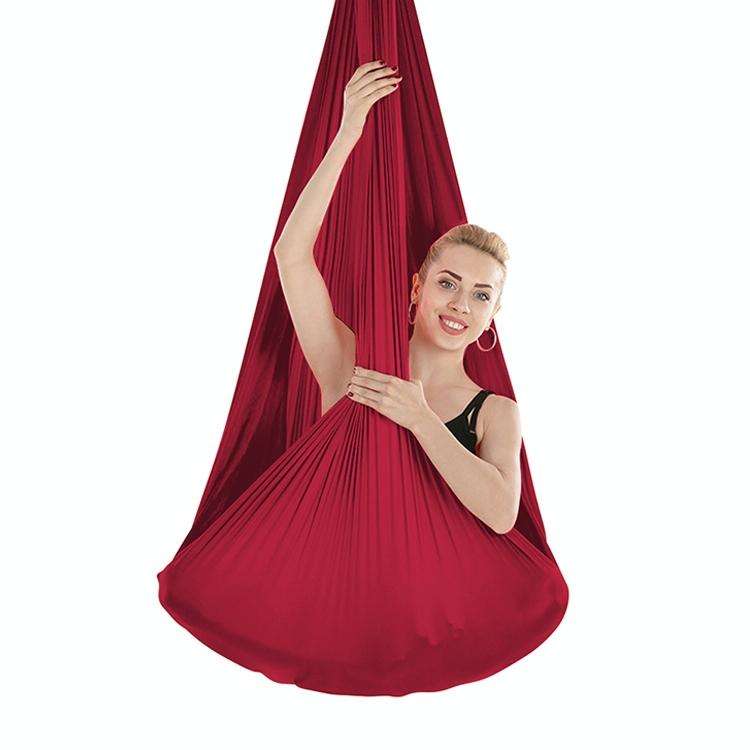 Indoor Anti-gravity Yoga Knot-free Aerial Yoga Hammock with Buckle / Extension Strap, Size: 400x2...