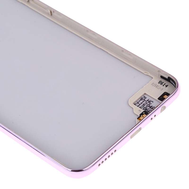 For OPPO A5 / A3s Back Cover with Frame (Pink)