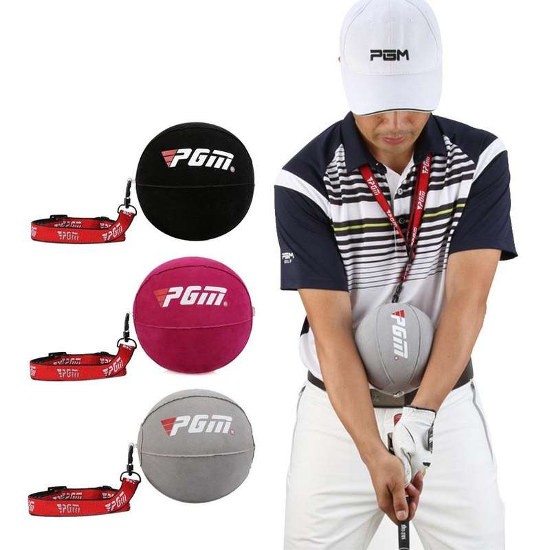 PGM JZQ012 Golf Inflatable Ball Swing Trainer Arm Corrector Auxiliary Correction Trainer(Gray)