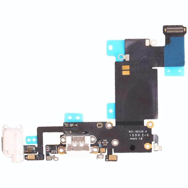 Original Charging Port Flex Cable for iPhone 6s Plus(White)