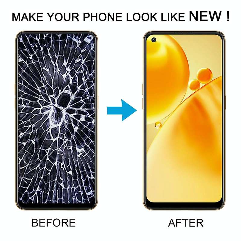 For OPPO F19s 4G Original AMOLED LCD Screen with Digitizer Full Assembly