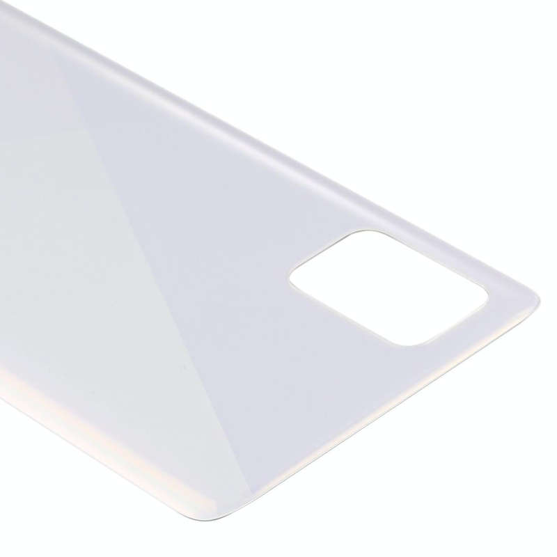 For Galaxy A51 Original Battery Back Cover (White)