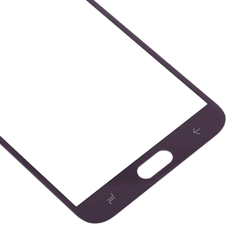 For Samsung Galaxy J4 (2018) 10pcs Front Screen Outer Glass Lens (Purple)