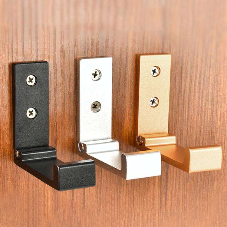 Collapsible Clothes Hanger Robe Hook Decorative Bathroom Wall Mounted Hooks(Golden Hook (Send Scr...