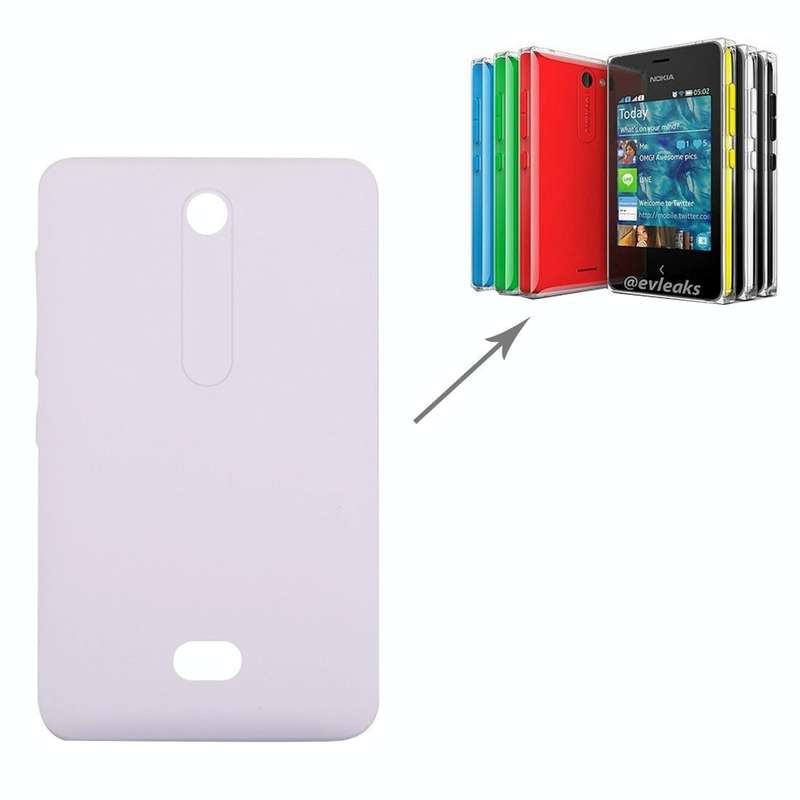 Battery Back Cover for Nokia Asha 501 (White)
