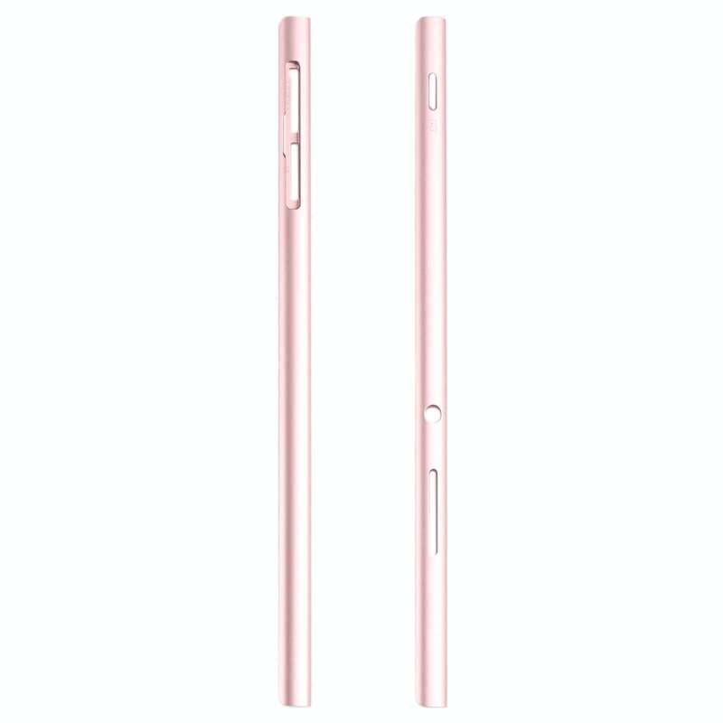 1 Pair Side Part Sidebar For Sony Xperia XA1 Ultra (Pink)