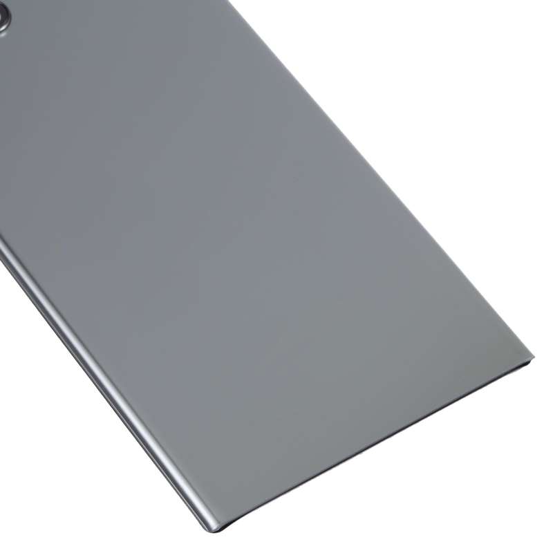 For Samsung Galaxy S22 Ultra 5G SM-S908B Battery Back Cover with Camera Lens Cover (Grey)