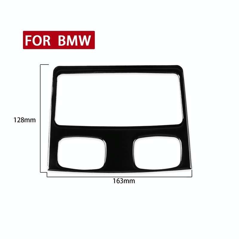 For BMW 3 Series E90/E92 2005-2012 Car Rear Air Vents with Holes Decorative Sticker, Left and Rig...