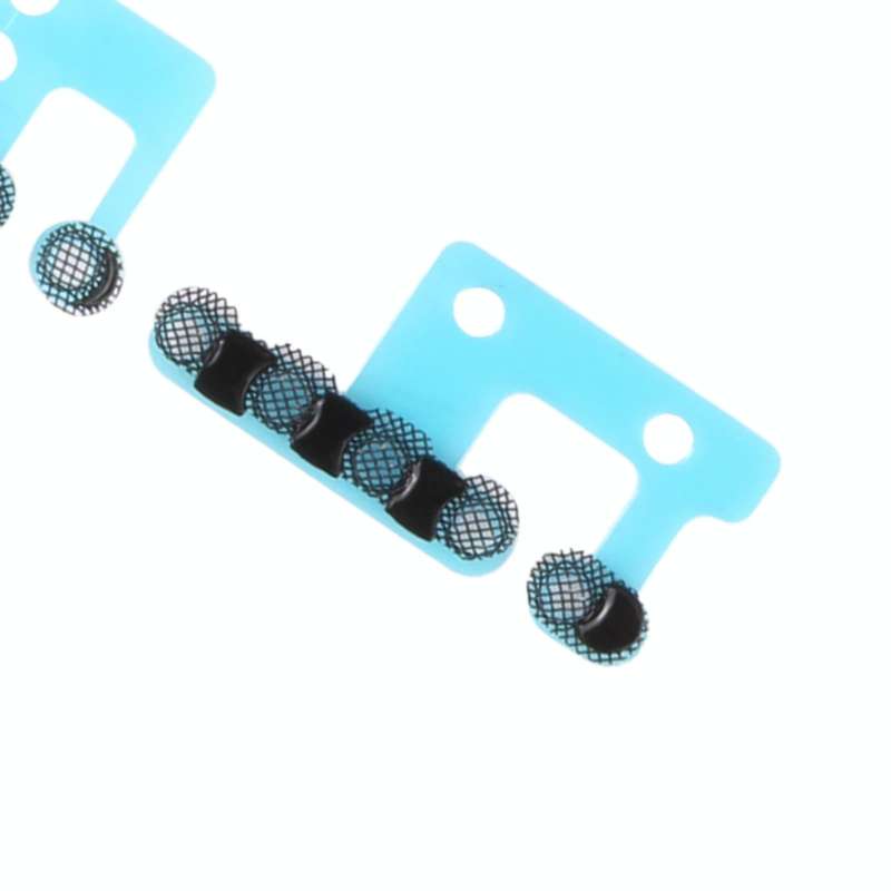 10 PCS Speaker Dustproof Mesh for iPhone 12(Black)