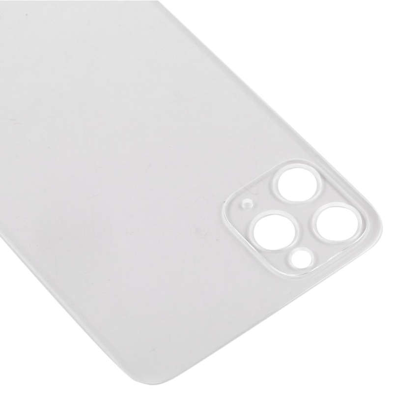 Transparent Glass Battery Back Cover for iPhone 11 Pro(Transparent)