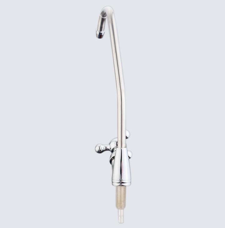 1/4 Quick Connect Faucet Small Three Prong Quick Connect Kitchen Water Purifier Faucet(2 Point Qu...