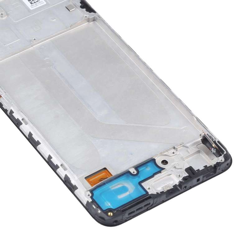 OLED Material LCD Screen and Digitizer Full Assembly With Frame for Xiaomi Redmi Note 10 4G / Red...