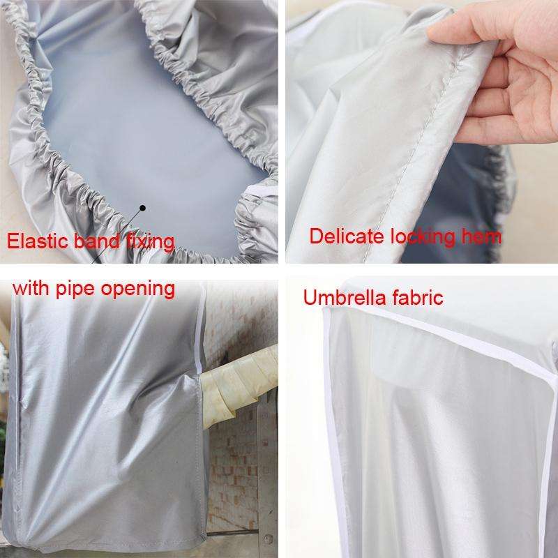 Outdoor Air Conditioning Cover Waterproof Dust Cover Rainproof Cover,Size: XL 100 x 41 x 80cm
