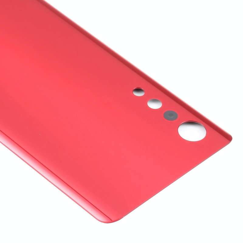 Battery Back Cover for LG Velvet LMG910EMW LM-G910EMW / Velvet 5G LM-G900N LM-G900EM(Red)