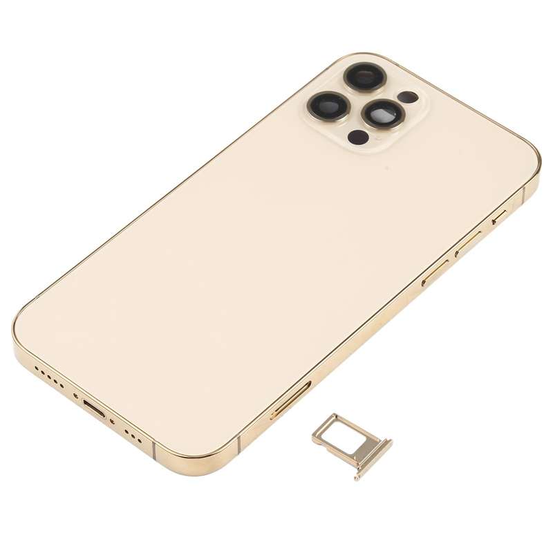 Battery Back Cover (with Side Keys & Card Tray & Power + Volume Flex Cable & Wireless Charging Mo...