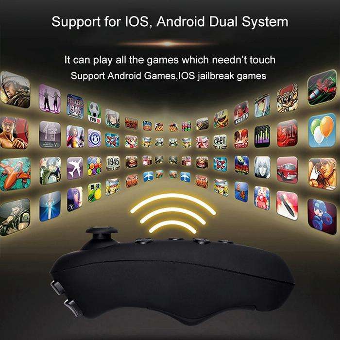 VRPARK Virtual Reality 3D VR Glasses Gamepad Game Joystick Bluetooth Remote Controller for iPhone...