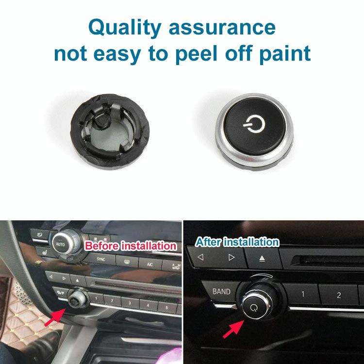 Car Radio Switch Button CD Player Volume Knob 64119350272 for BMW F15