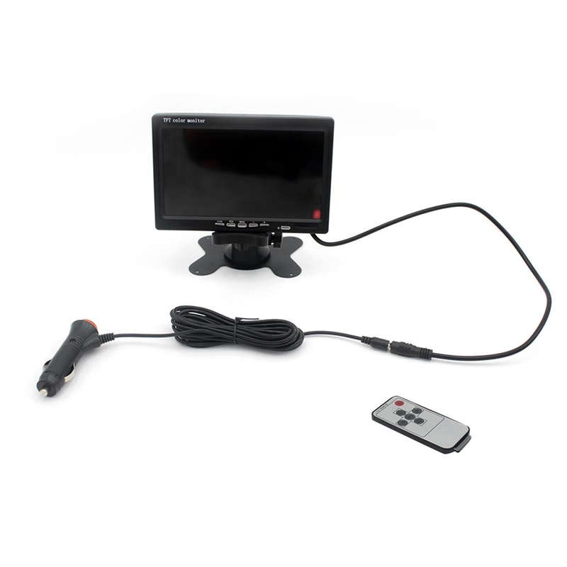 PZ-607-W1-2A Wireless Dual Cameras Rear View Camera Infrared Night Vision Rear View Parking Rever...