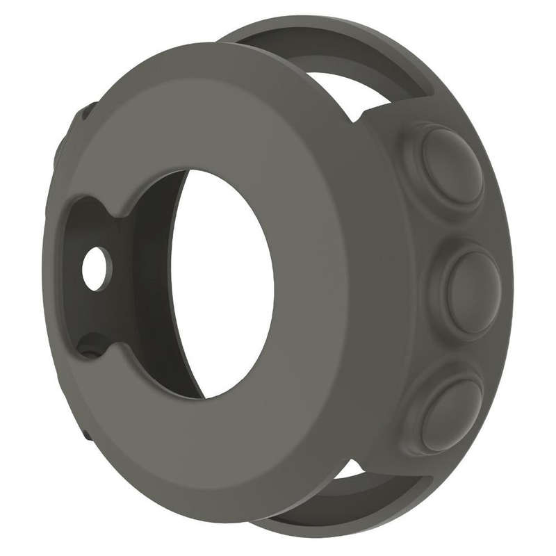 Solid Color Silicone Watch Protective Case for Garmin Fenix 5(Grey)
