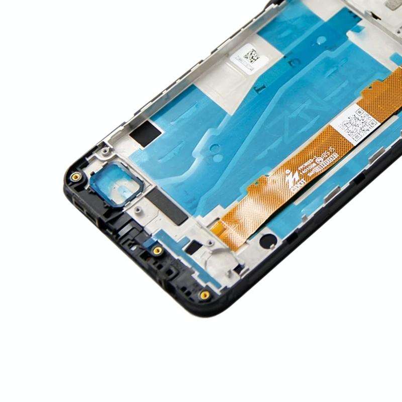 LCD Screen and Digitizer Full Assembly with Frame for Alcatel 3 / 3L 2019 OT-5053 5053K(Black)