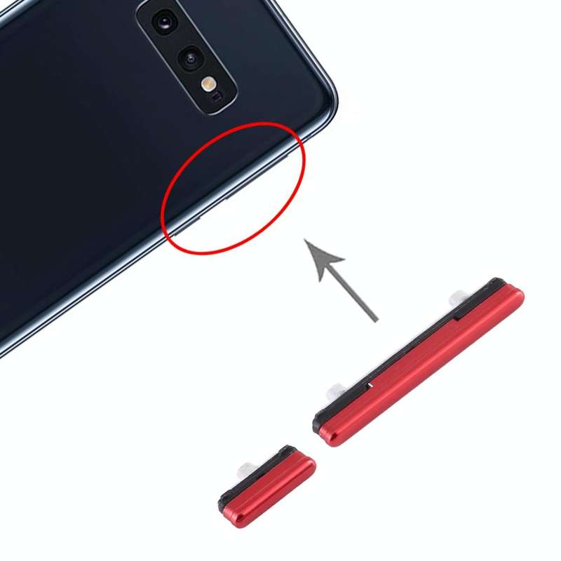 For Samsung Galaxy S10e Power Button and Volume Control Button(Red)