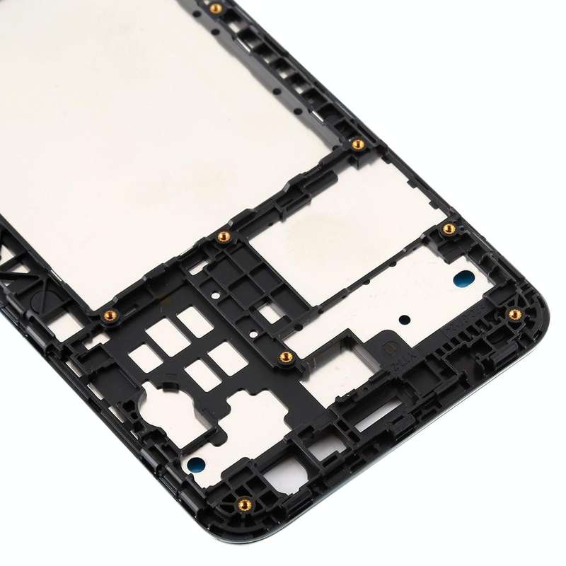 Front Housing LCD Frame Bezel Plate for LG K30 / K10 (2018) / X410 LMX410 LMX410TK (Black)