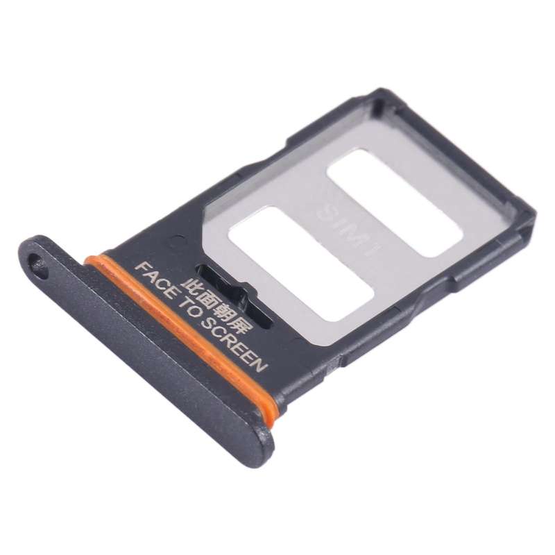 For Xiaomi Redmi Note 13 Pro 5G SIM Card Tray + SIM Card Tray (Black)