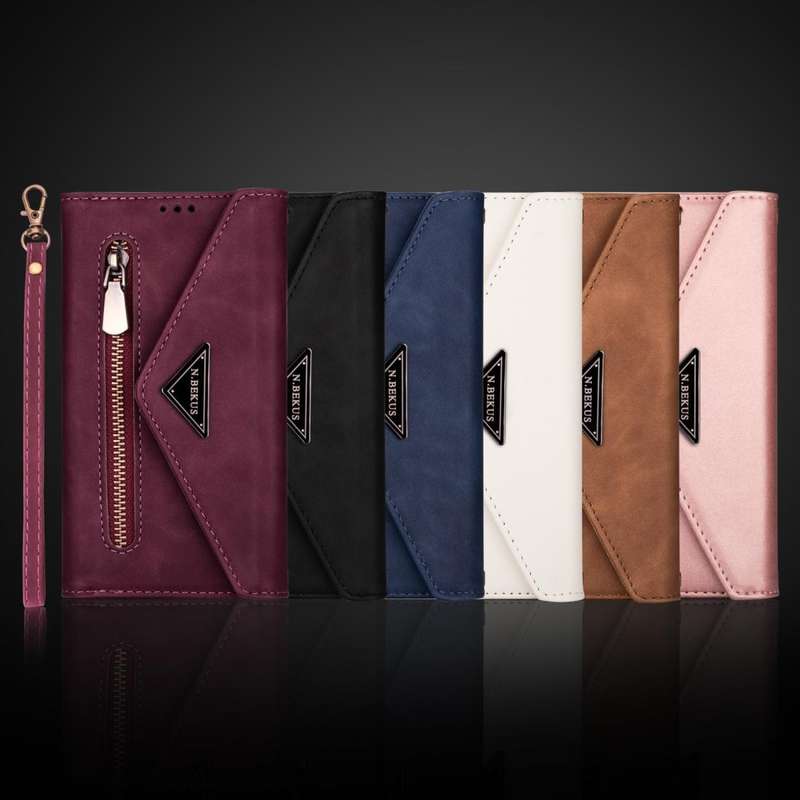 For Huawei P30 Pro Skin Feel Zipper Horizontal Flip Leather Case with Holder & Card Slots & Photo...