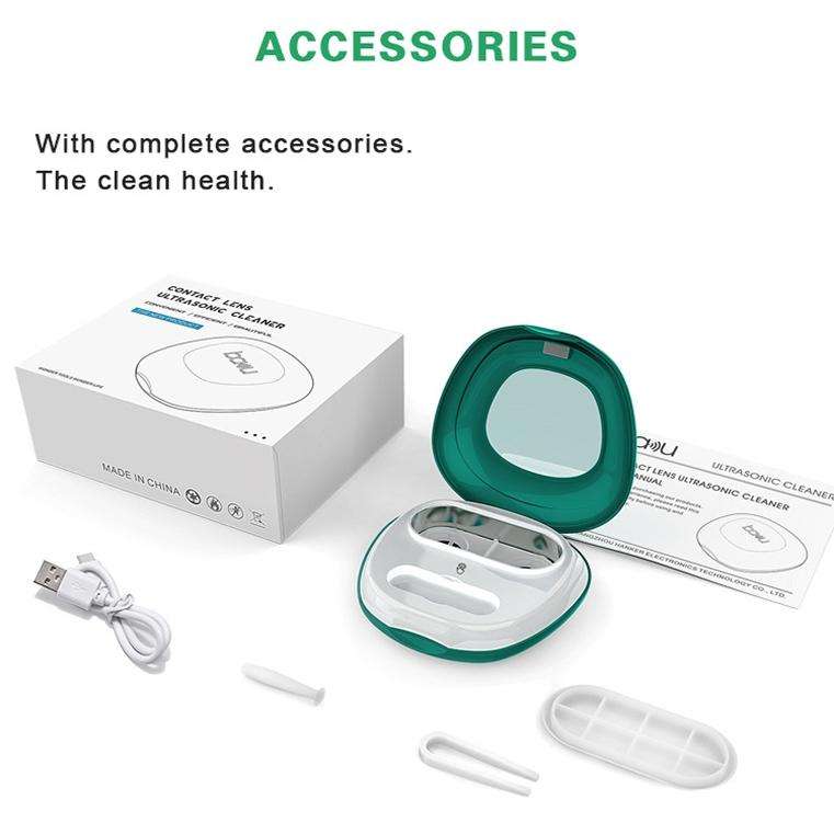 BAKU BA-2030 Portable Ultrasonic Contact Lens Cleaner(Blue)