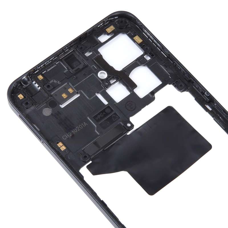 For Xiaomi Redmi Note 12 4G Original Middle Frame Bezel Plate (Black)