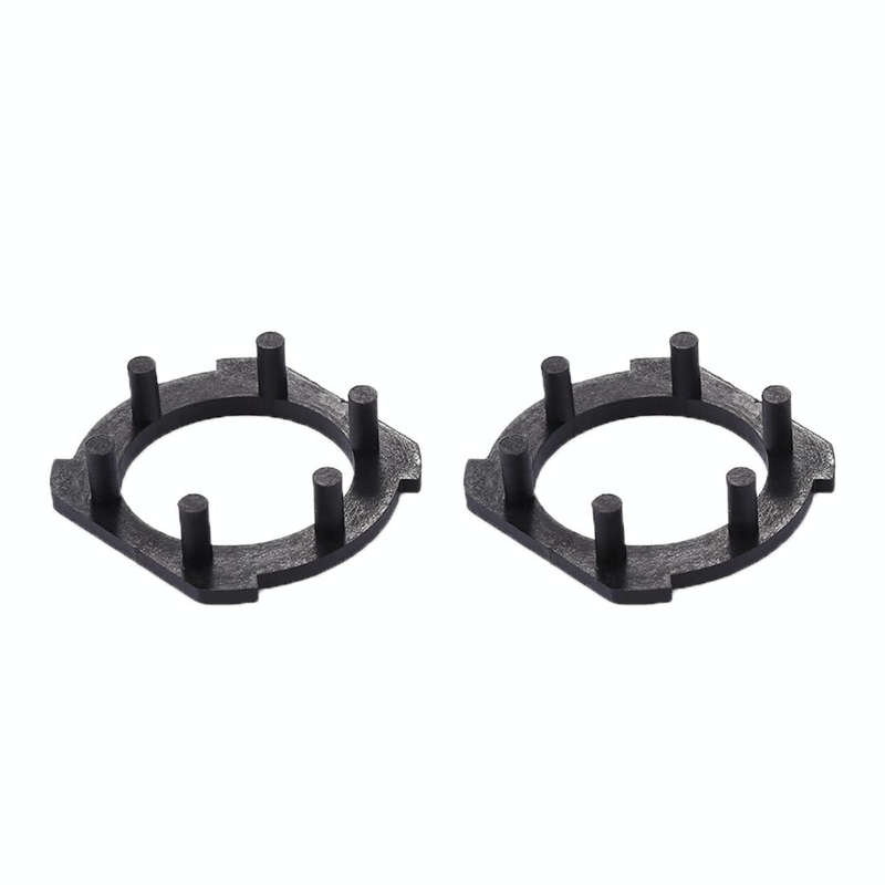 1 Pair H7 LED Headlight Bulb Retainers Holder Adapter for Mazda 3/5/6 M3/M5/M6