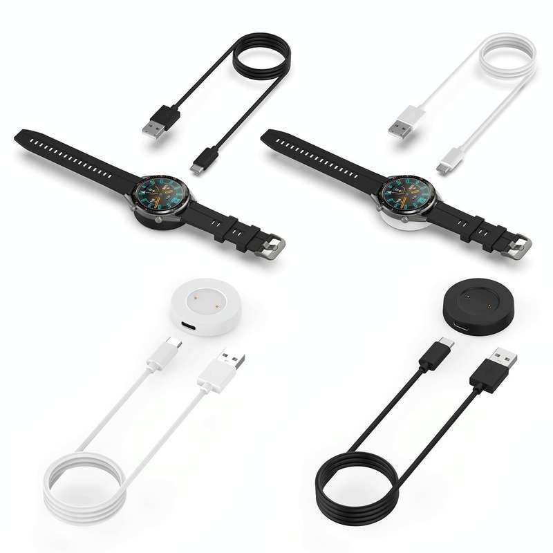 For Huawei Honor Watch GS Pro Smart Watch Portable Split Charger USB Charging Cable, Length:1m(Wh...