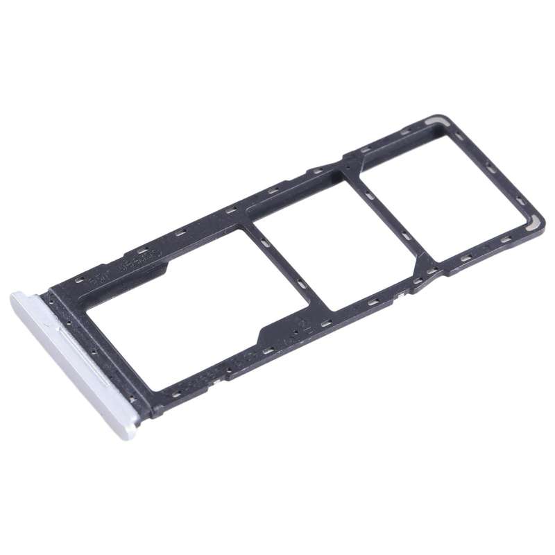 For Tecno Spark 8C KG5k SIM Card Tray + SIM Card Tray + Micro SD Card Tray (Gold)